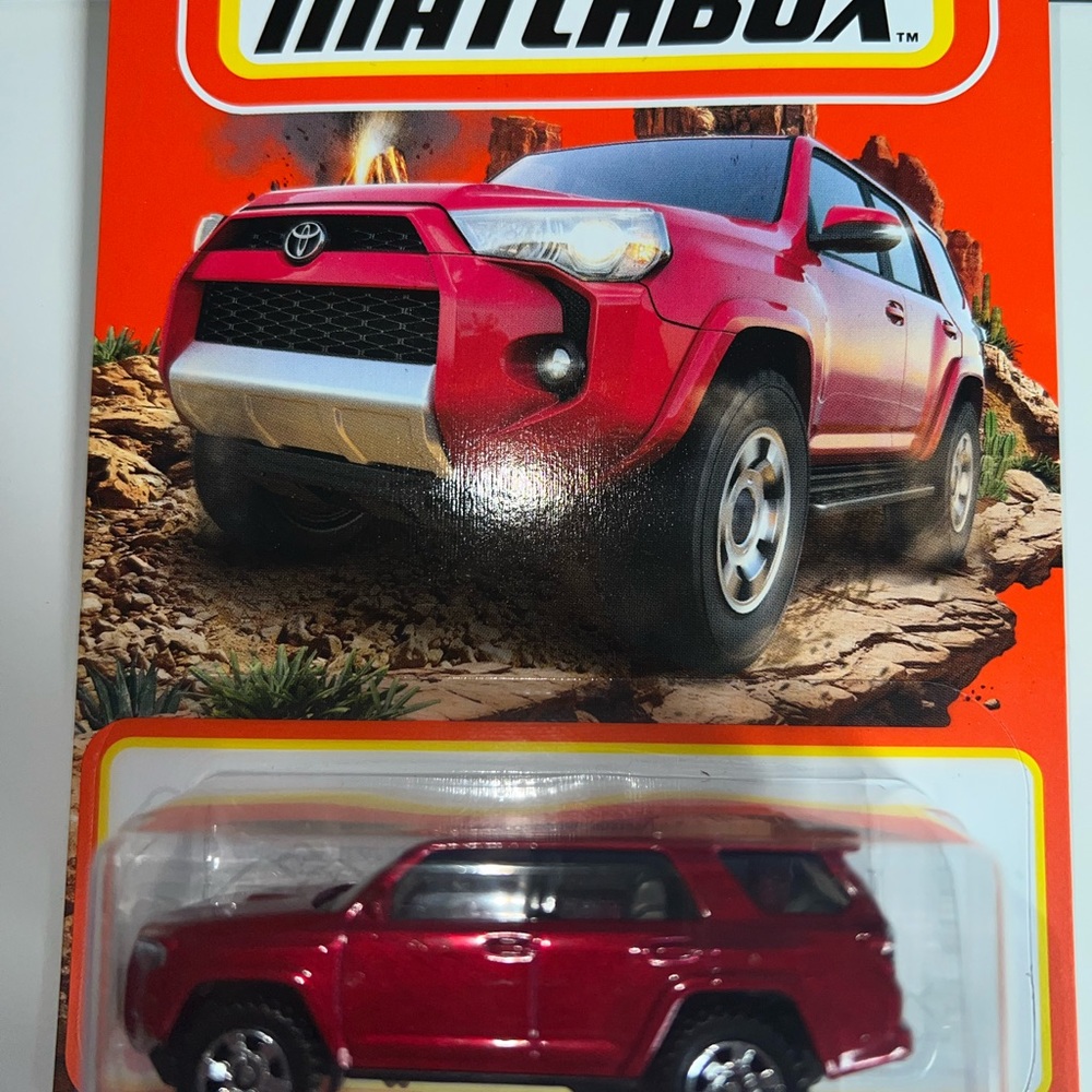 Toyota 4Runner matchbox car NIB